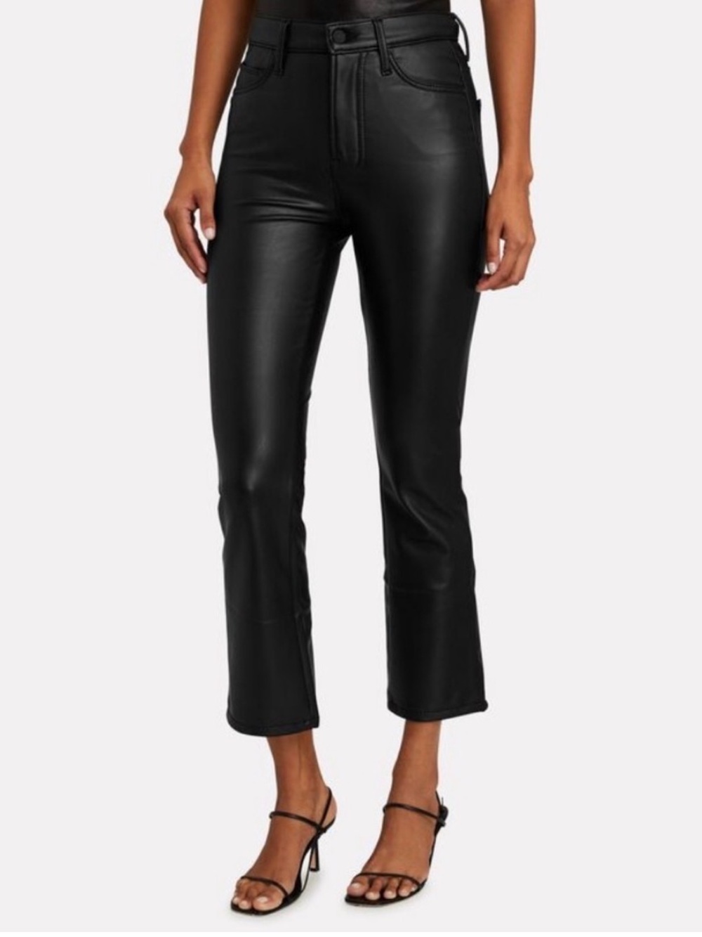 MOTHER Insider‎ Ankle Faux Leather Pants Women’s Size 26